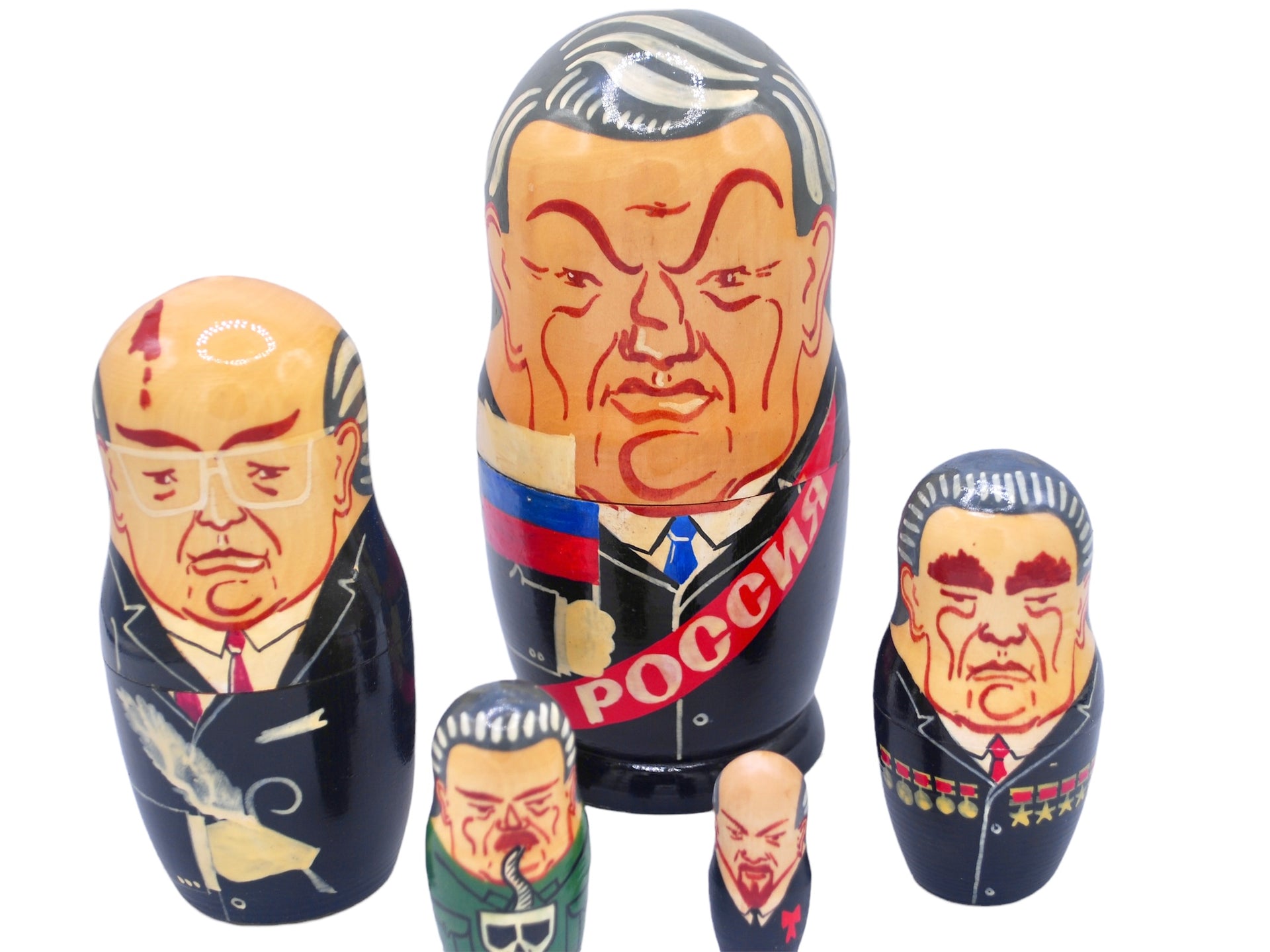 Russian Presidential Nesting Dolls