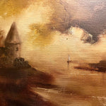 Tom Lieber Oil on Canvas Seascape