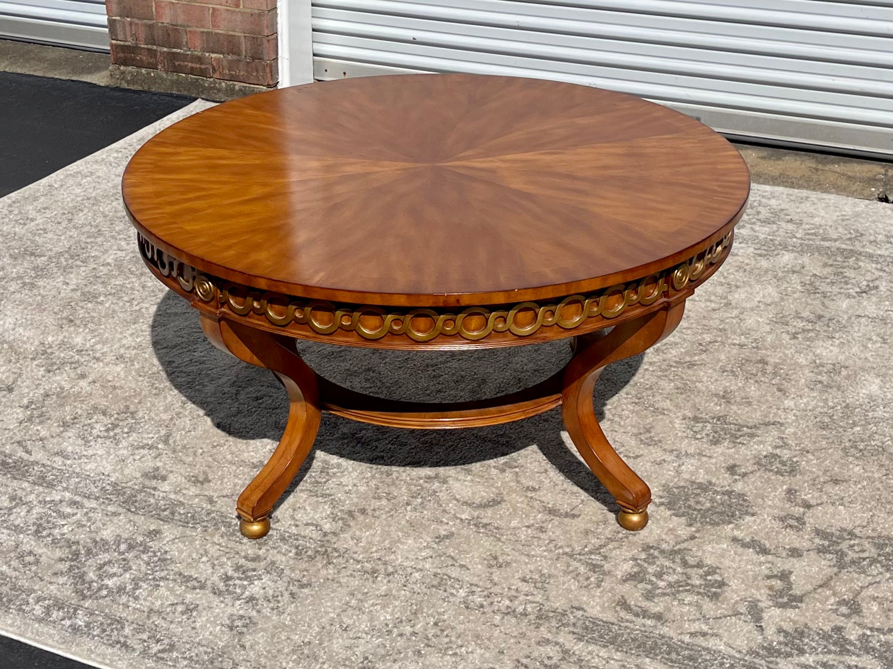 Schumacher Furniture Round Occasional Table