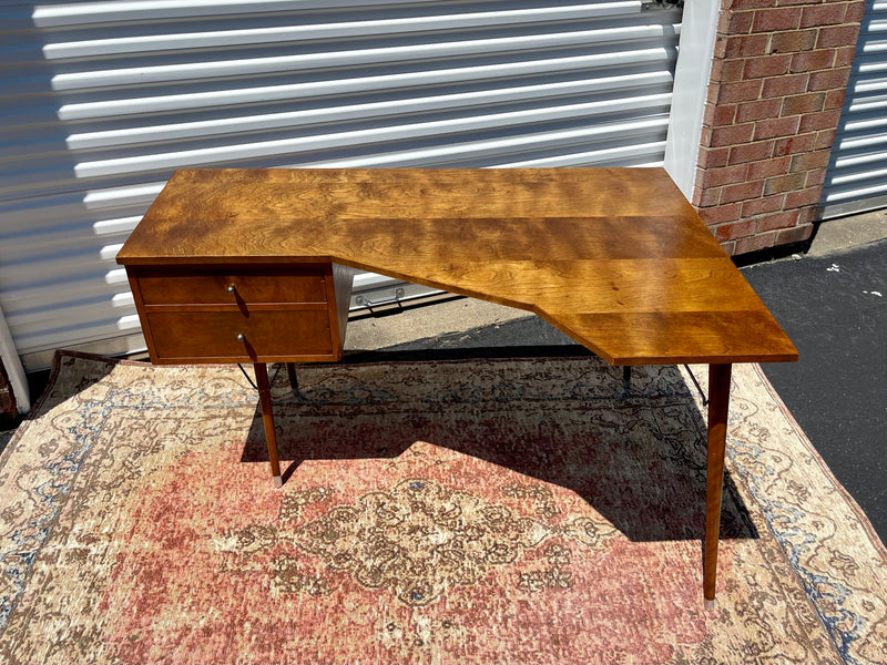 Corner mid century discount desk