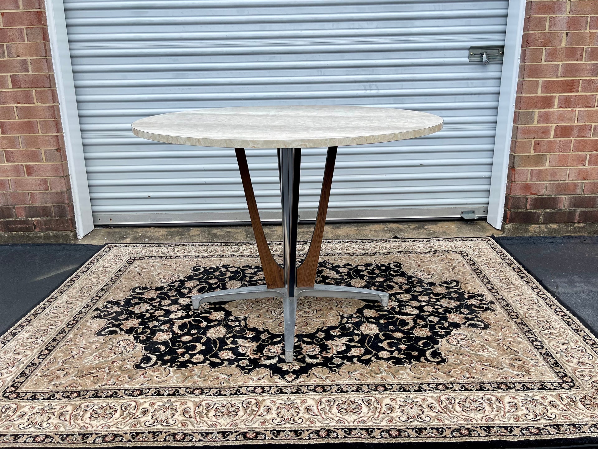 Mid Century Modern Atomic Bistro Table