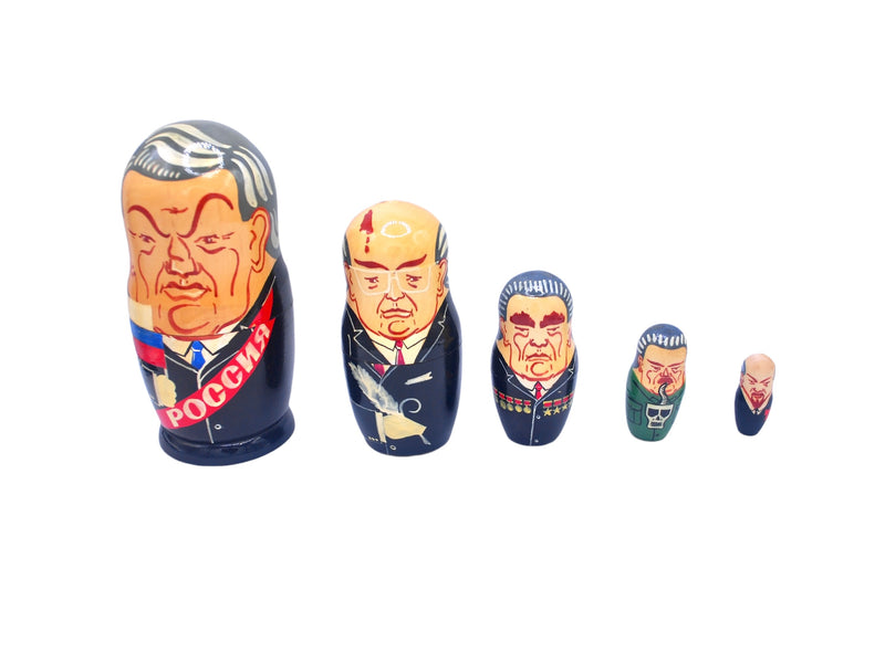 Russian Presidential Nesting Dolls