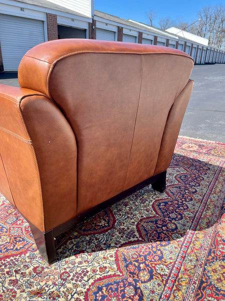 Overstuffed armchair clearance