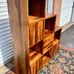Proctorville Rosewood Stair Step Cube Bookcase