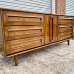 Red Lion Mid Century Nine Drawer Dresser