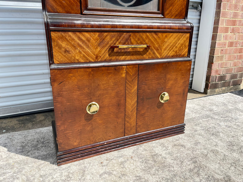 Art Deco Petite China Cabinet