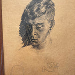Tuffli Charcoal Sketch of Boy