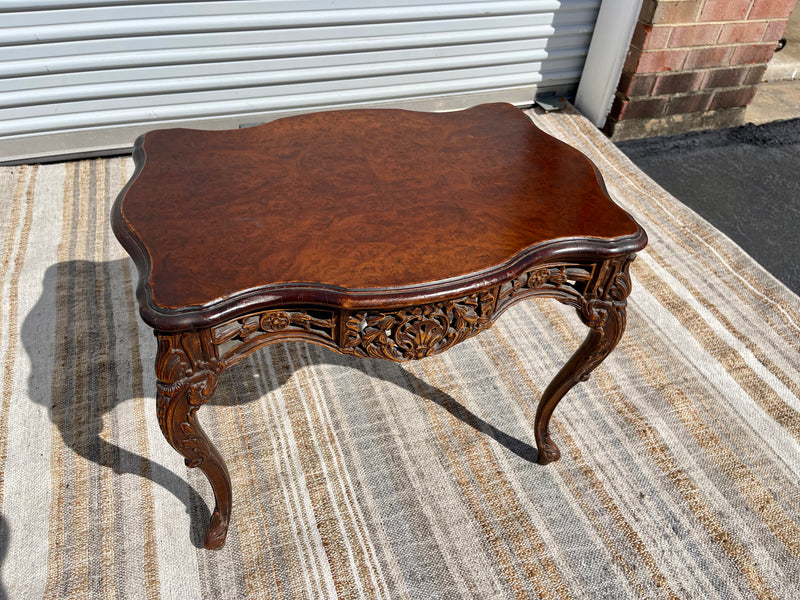 Italian Hand Carved Side Table