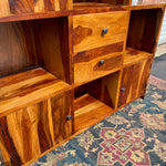 Proctorville Rosewood Stair Step Cube Bookcase