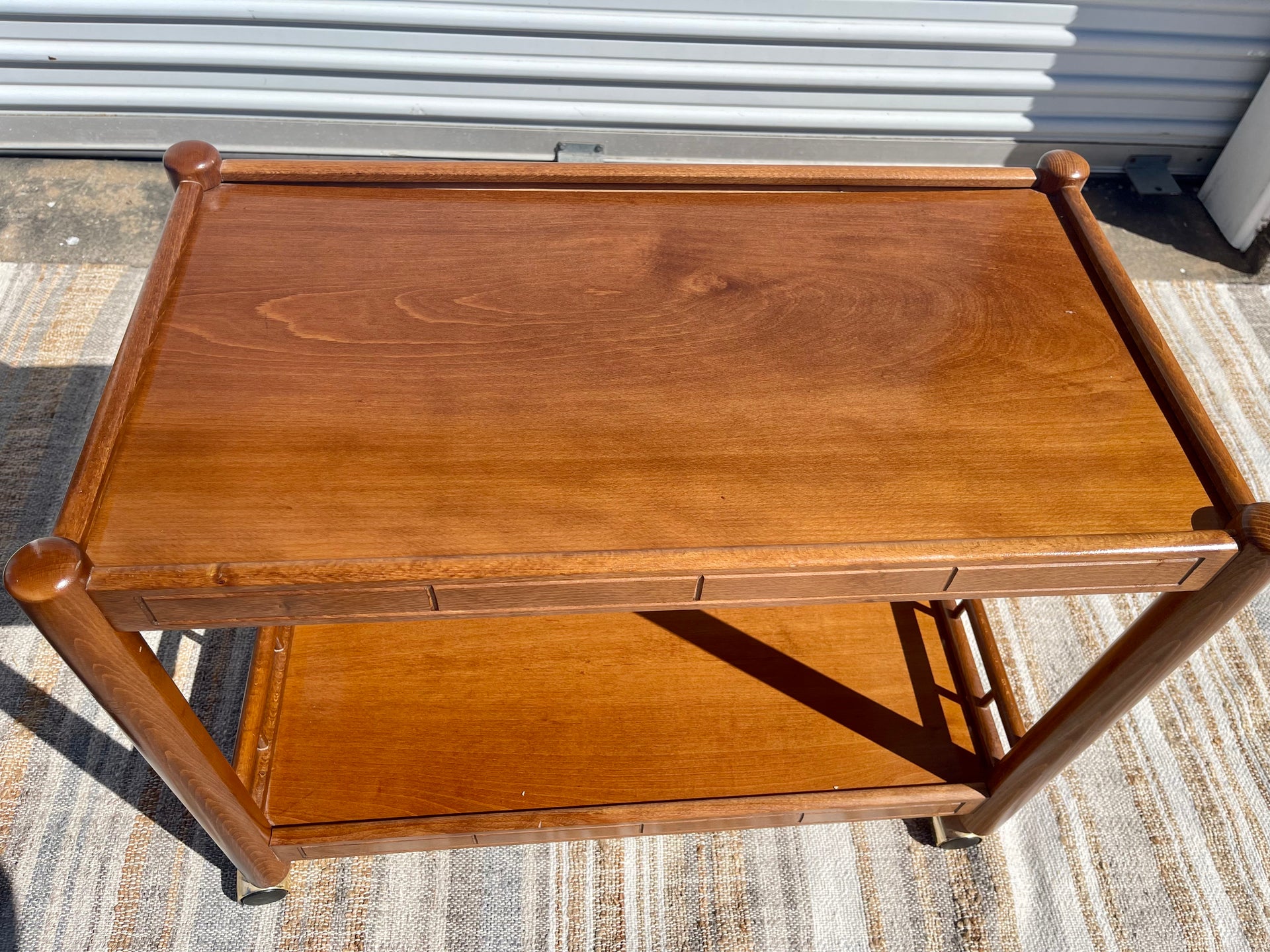 Teak Bar Cart