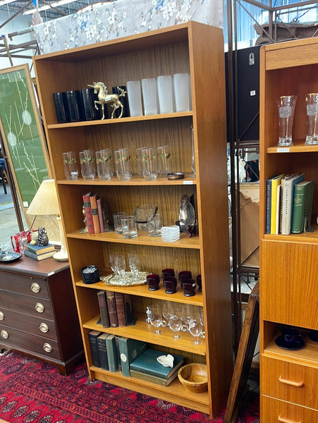 Danish Teak Tall Bookcase