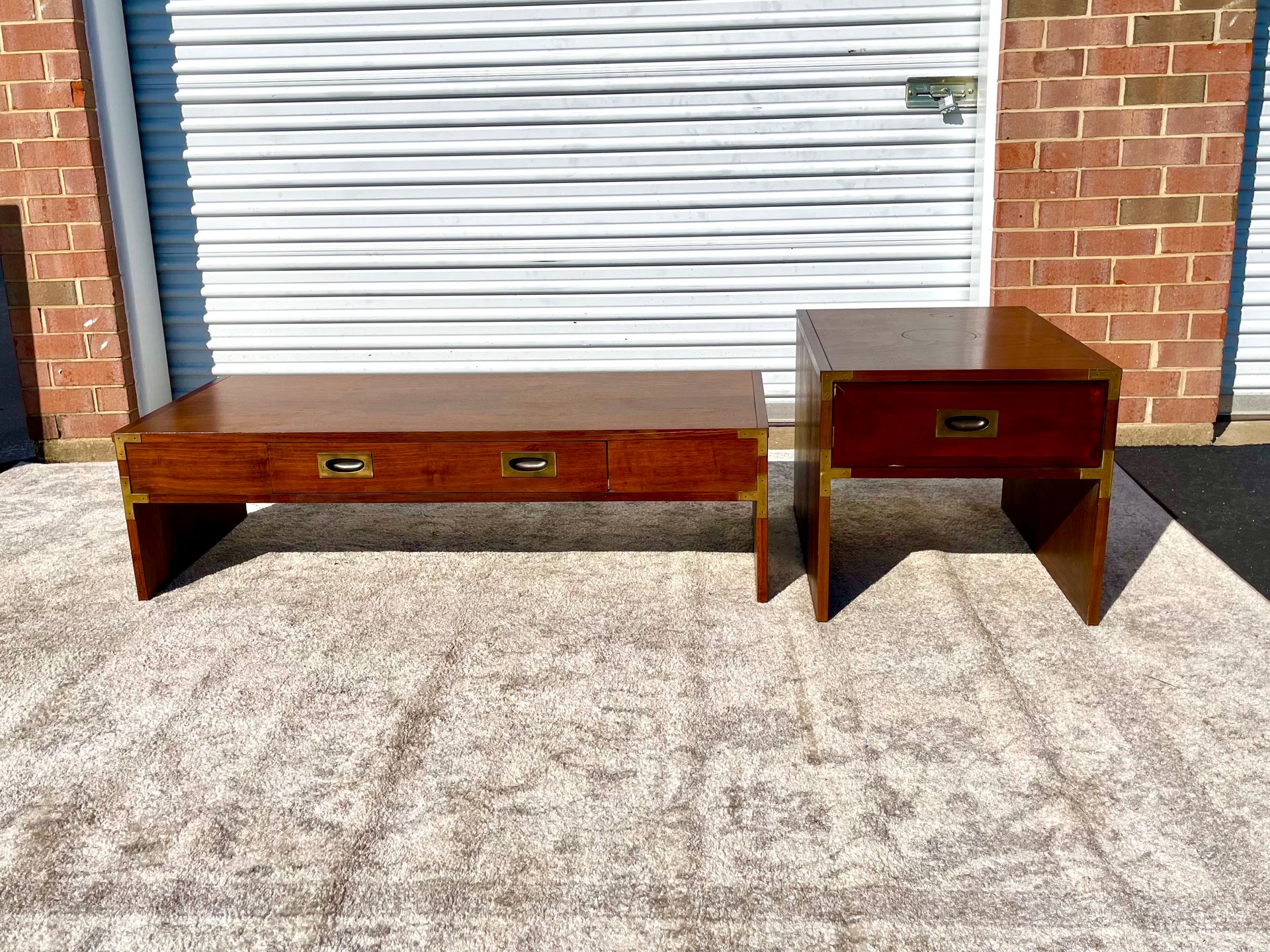 Lane Campaign Style Coffee Table