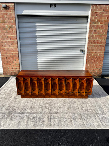 Tobago of Canada Brutalist Credenza and Hutch