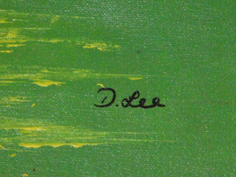 Midcentury D. Lee Signed Painting