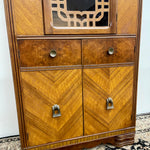 Art Deco Petite China Cabinet