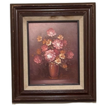 Robert WX Signed Floral Painting