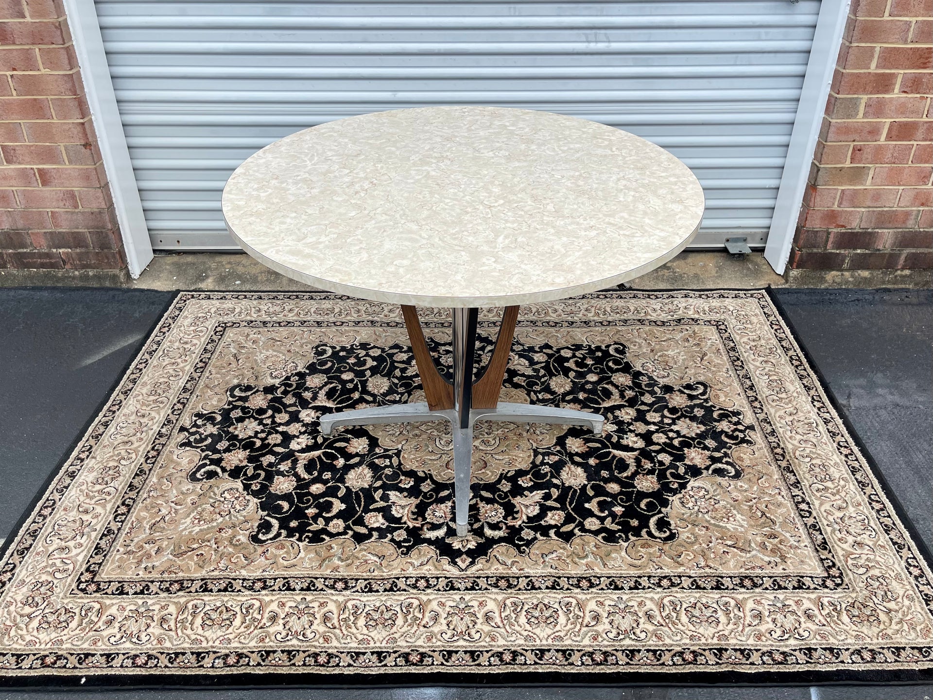 Mid Century Modern Atomic Bistro Table