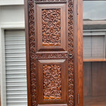 Ornate Hand Carved Wooden Cabinet