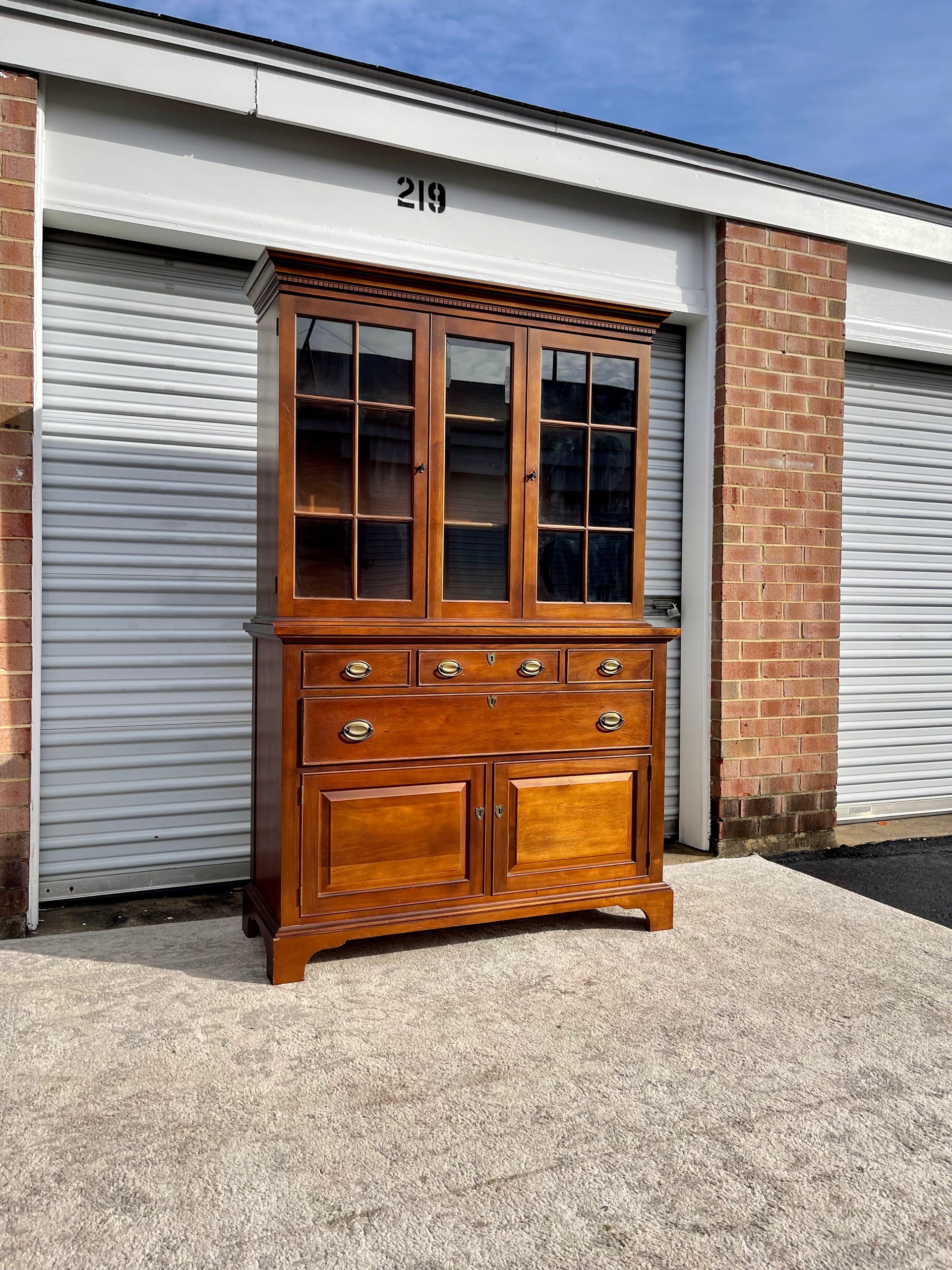 American Empire Style Hutch