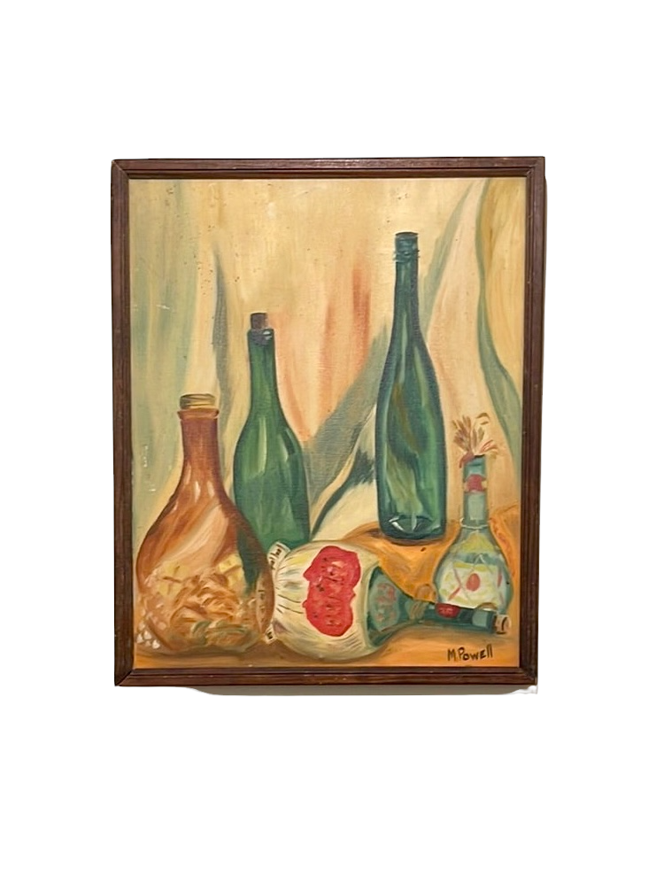 M. Powell Oil on Canvas Still Life