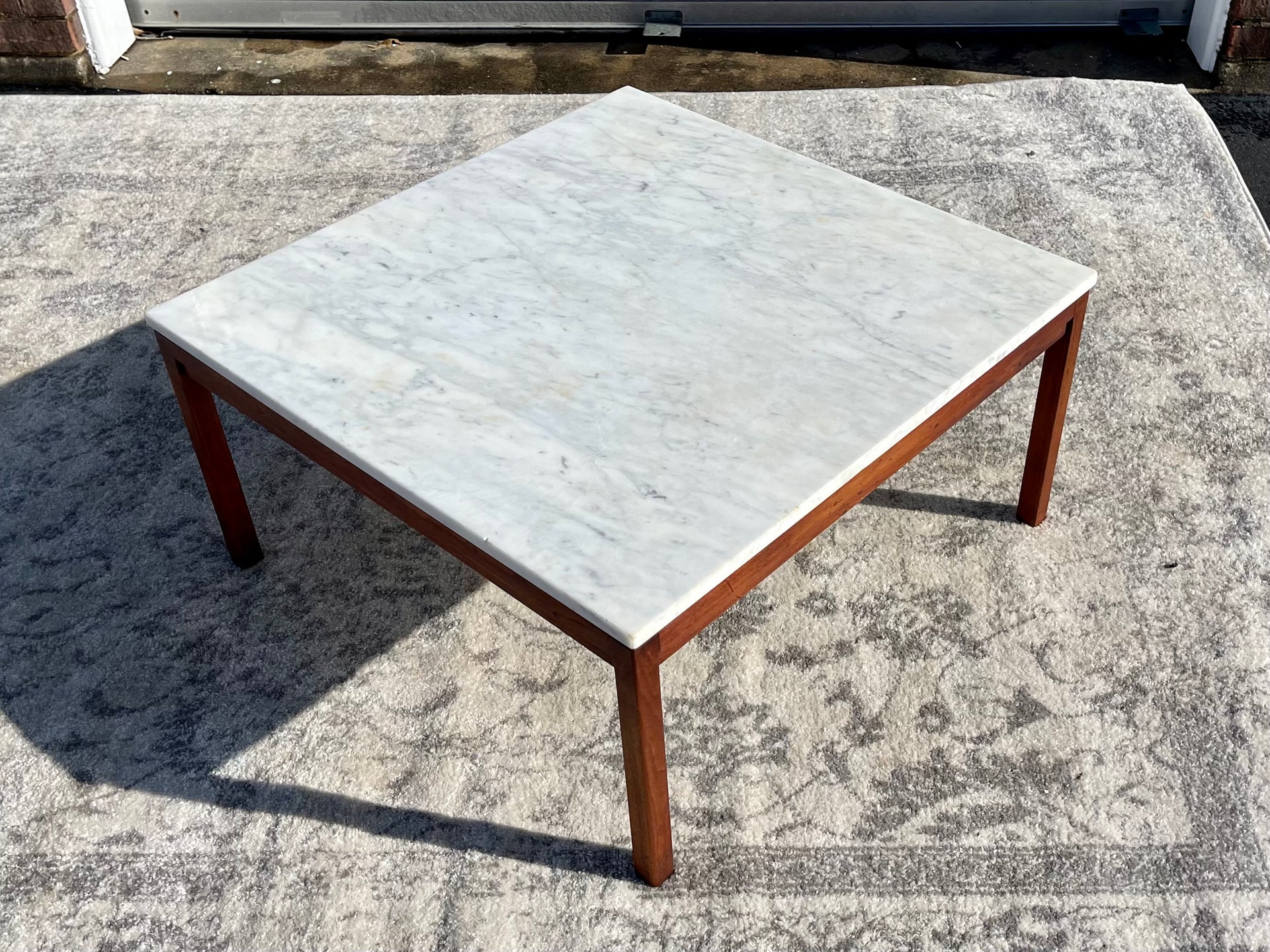 Vintage Italian Marble Coffee Table