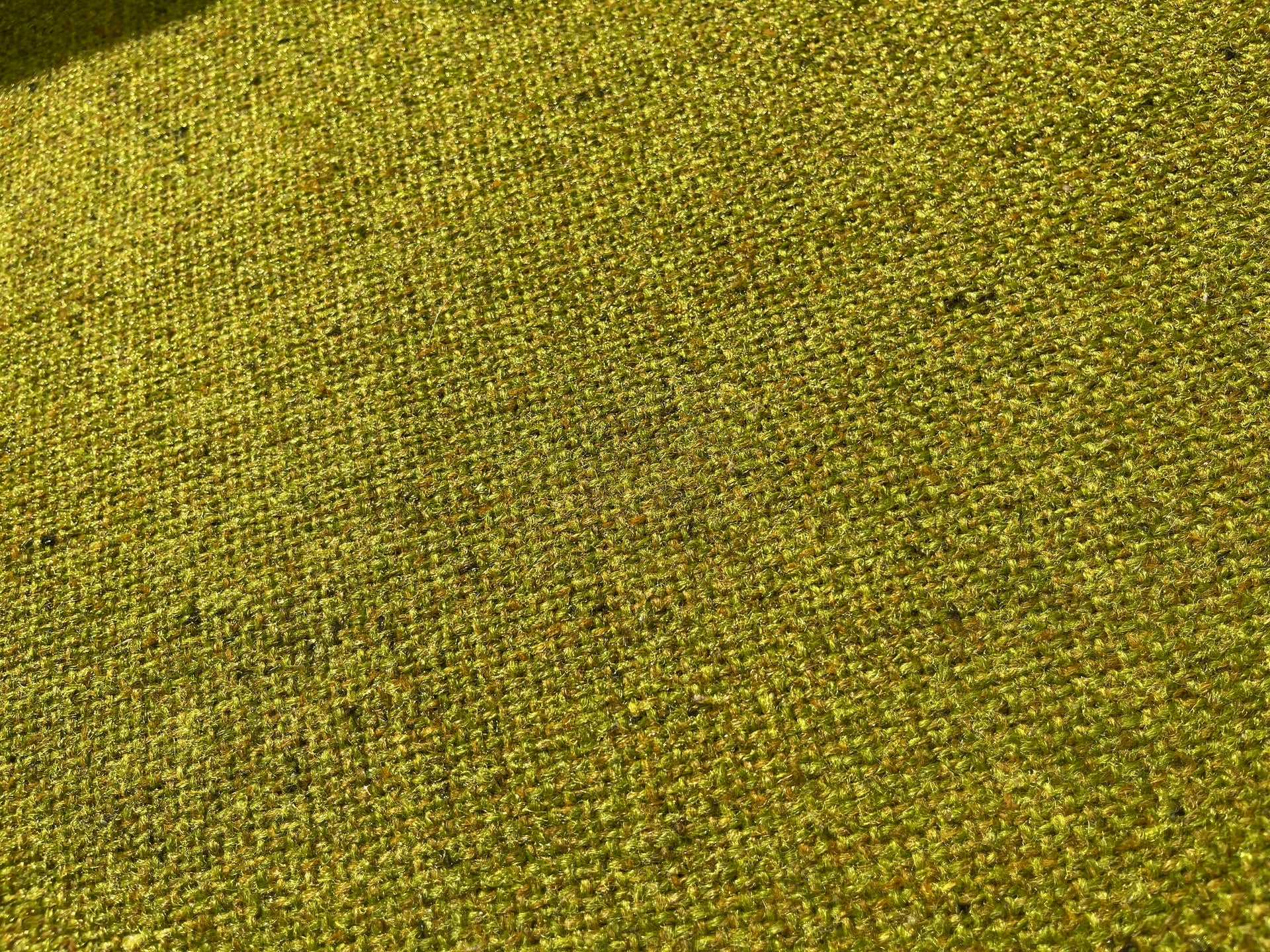 Mid Century Modern Kroehler Green Tweed Lounge Chair