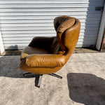 Charlton Century 21 Vintage Lounger Chair and Ottoman