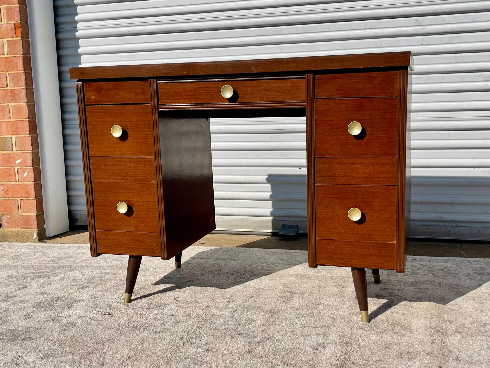 Mid Century Modern Petite Desk