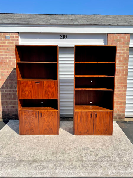 Danish Rosewood Bookcases/Wall Units
