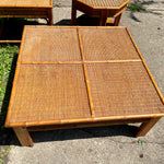 Vintage Bamboo Table Set