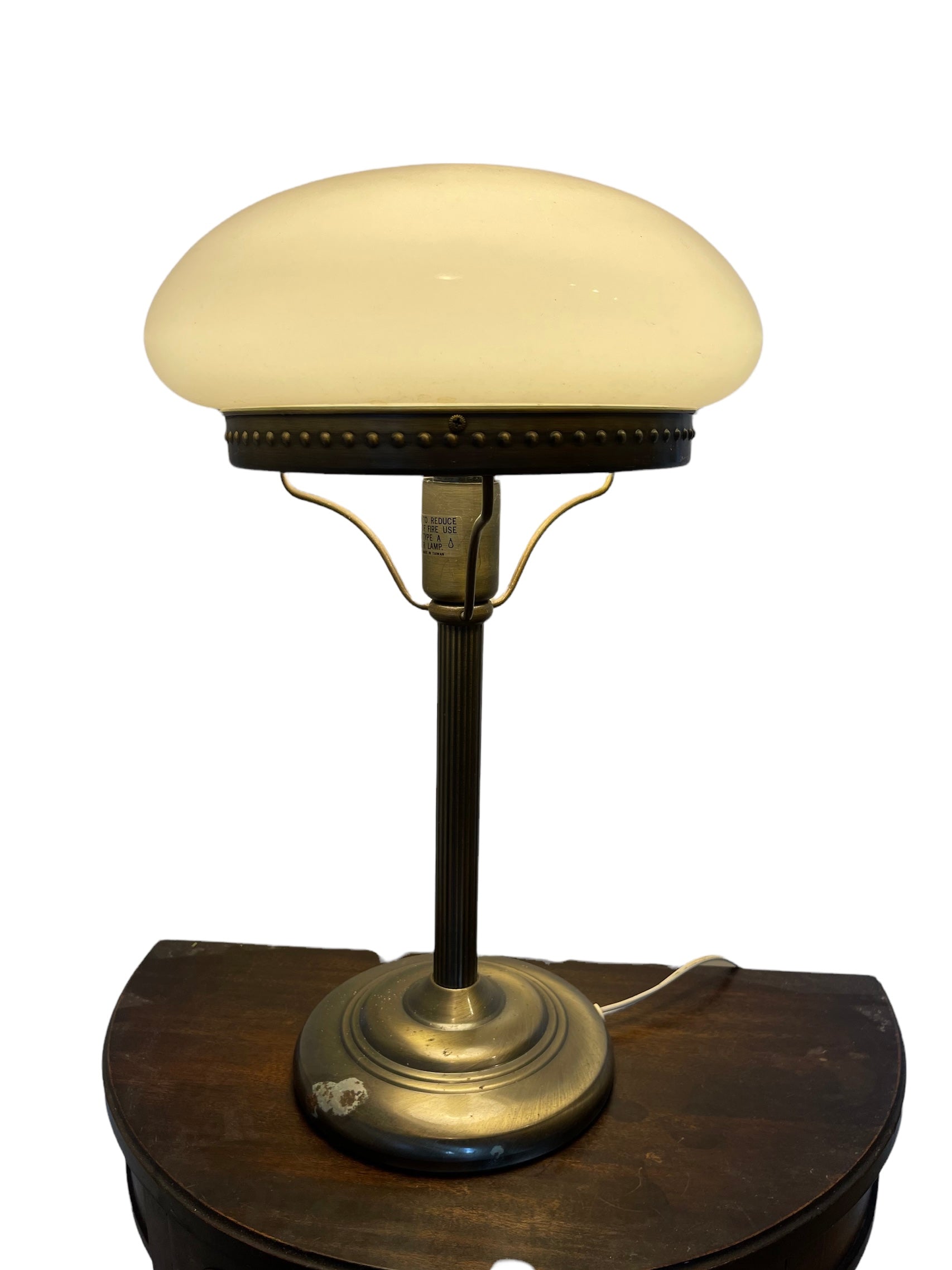 Art Deco Table Torch Lamp