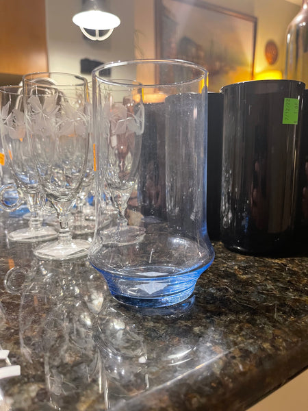 Kinney Azure Blue Impromptu Tumblers