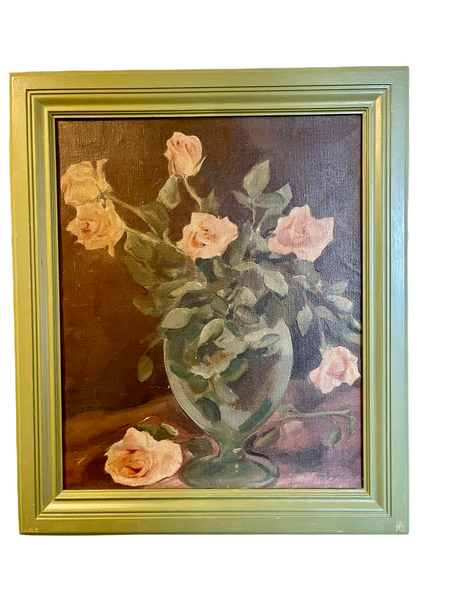 Oil on Canvas Still Life Signed E. Kyttler