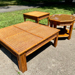 Vintage Bamboo Table Set
