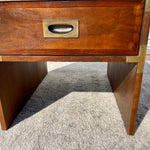 Lane Campaign Style Accent Table