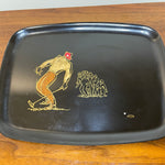Couroc Golf themed Serving Tray