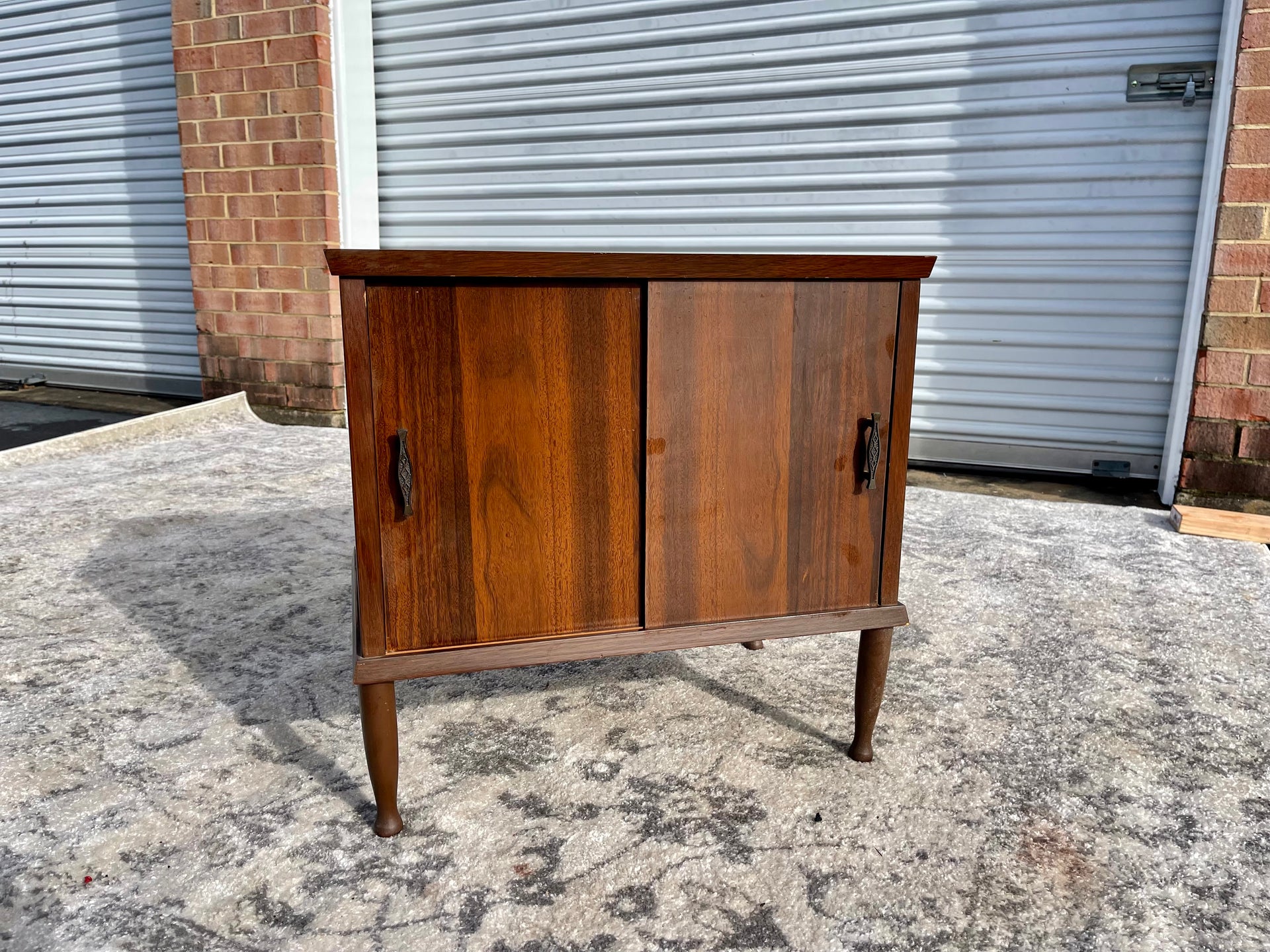 Mid Century Record Cabinet