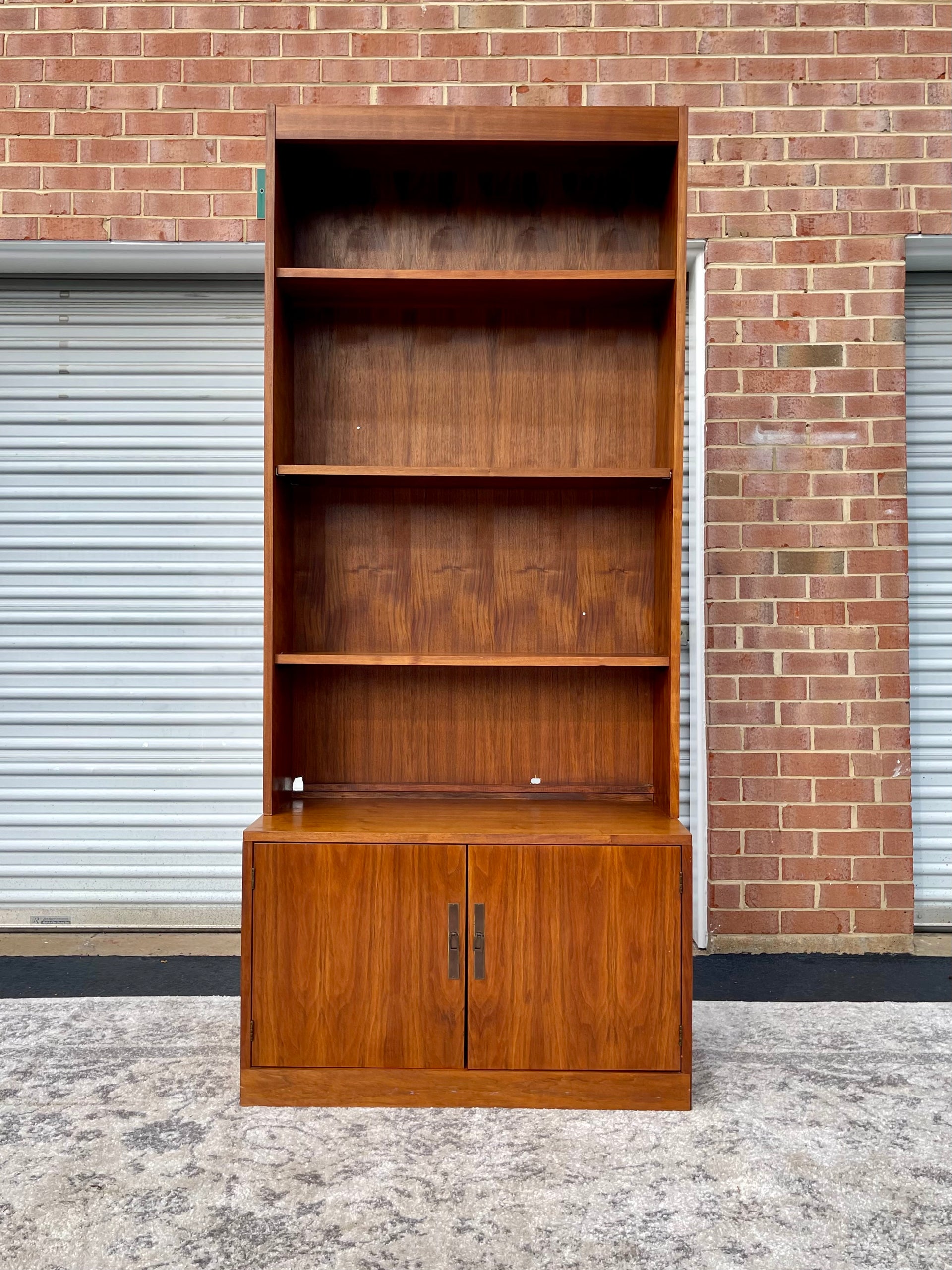 Scan Teak Bookcase and Cabinet