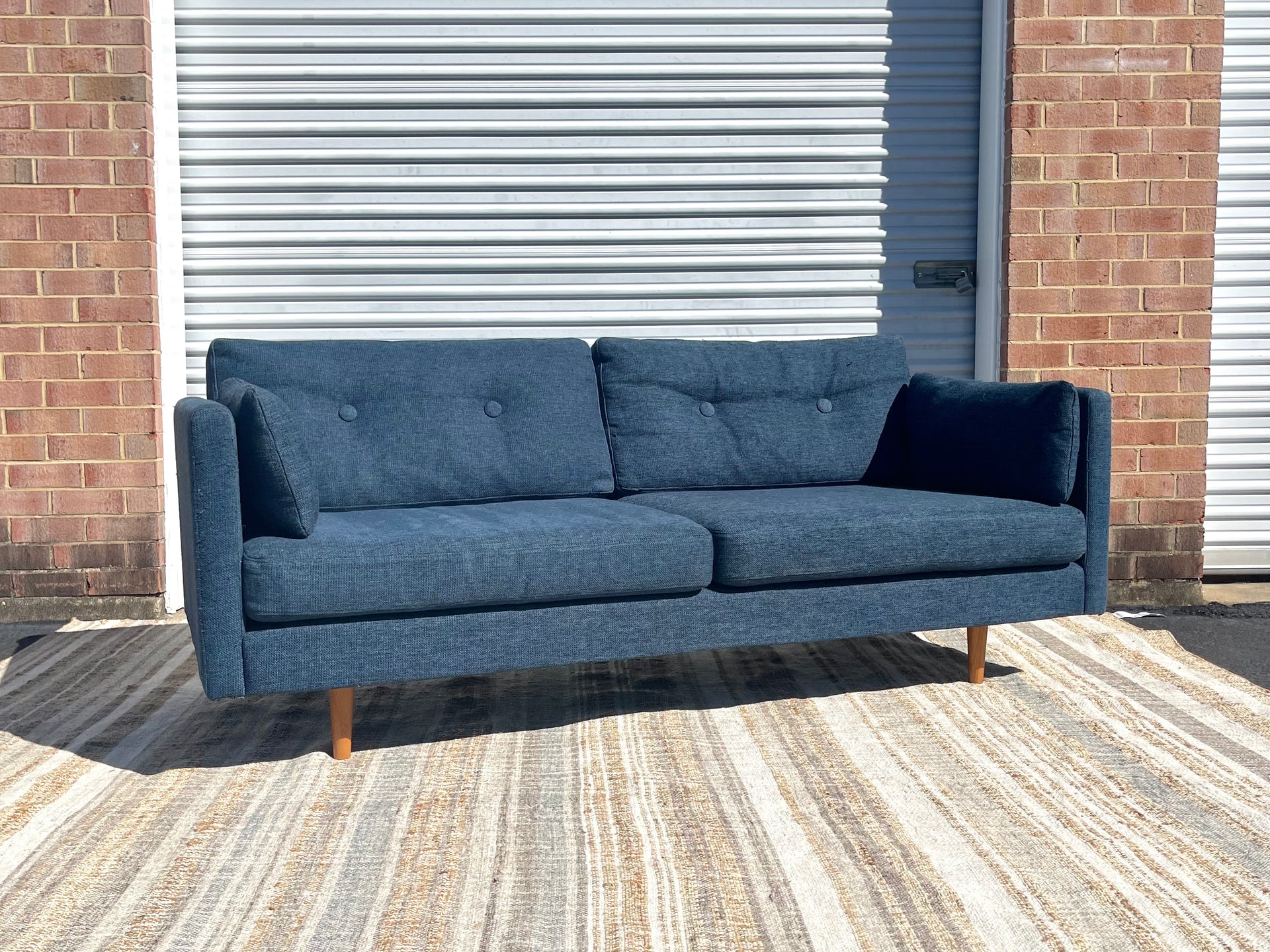 Article Anton Twilight Blue Sofa