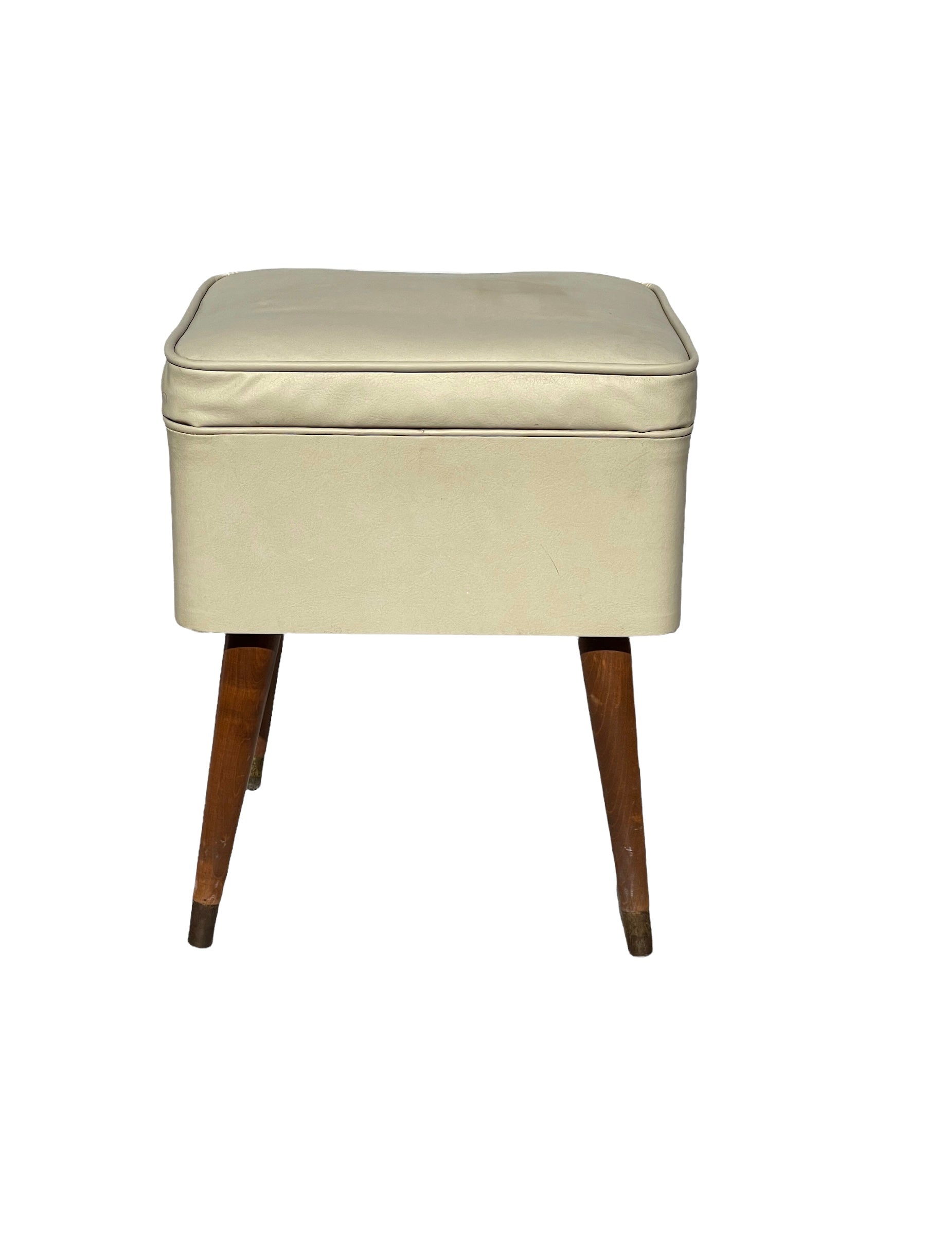 Mid Century Modern Singer Sewing Machine Stool