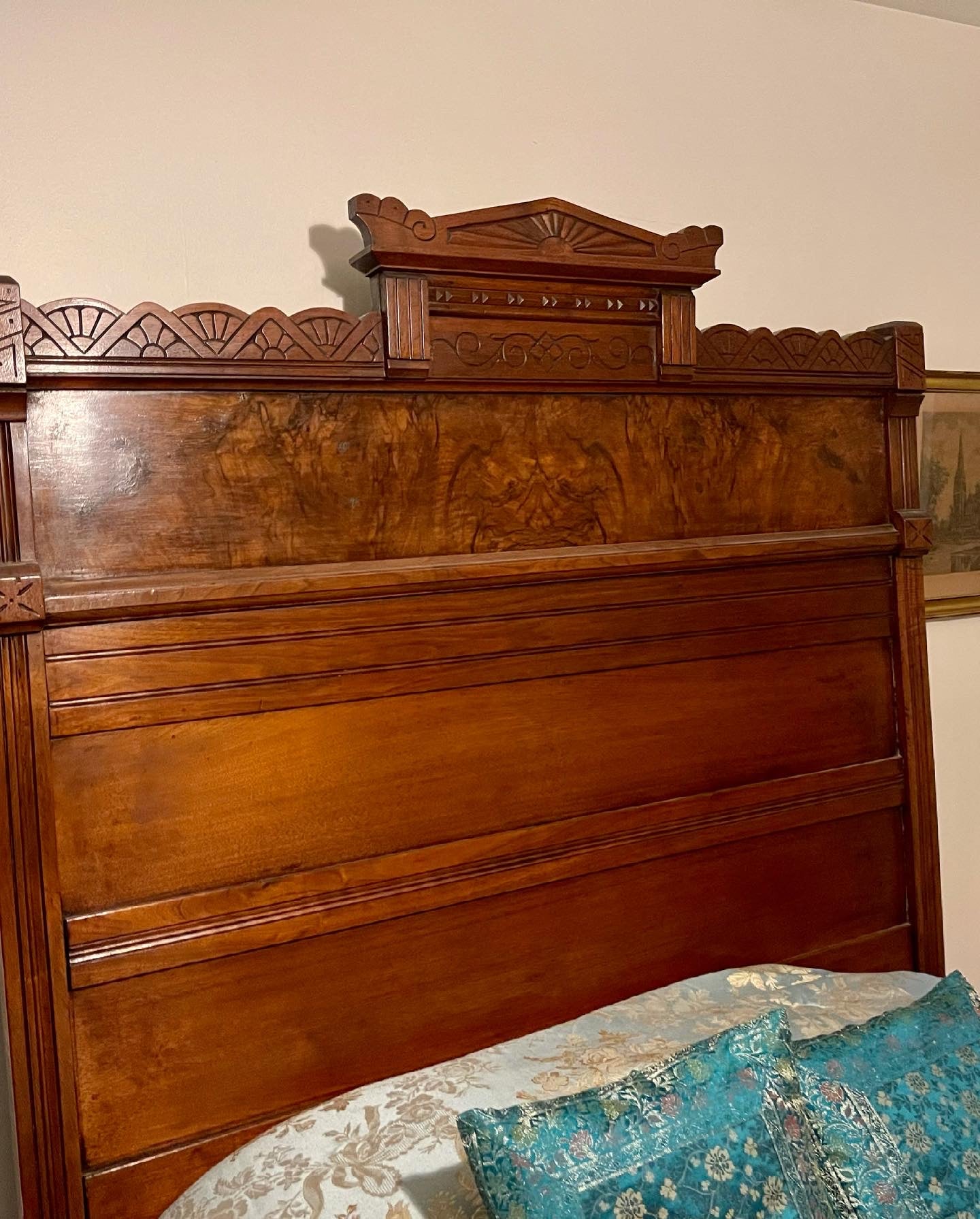 Victorian Era Bedroom Set (Dresser, Bed Frame)