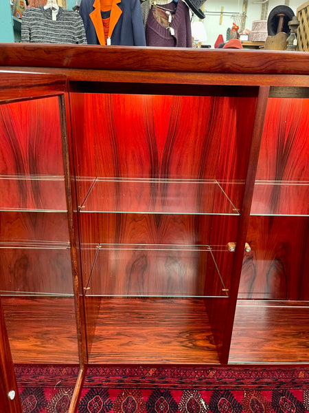 Skovby Rosewood Display Case