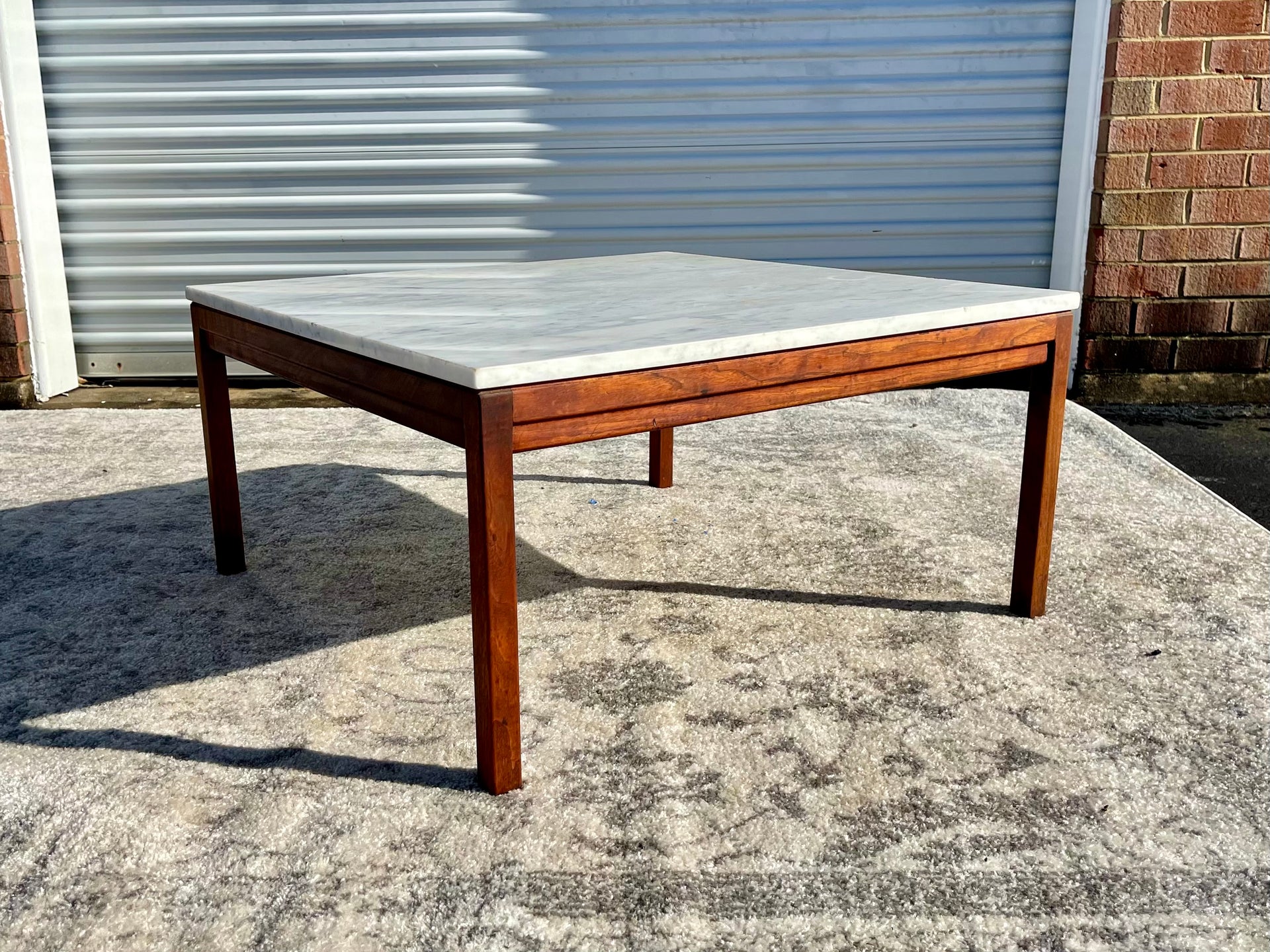 Vintage Italian Marble Coffee Table