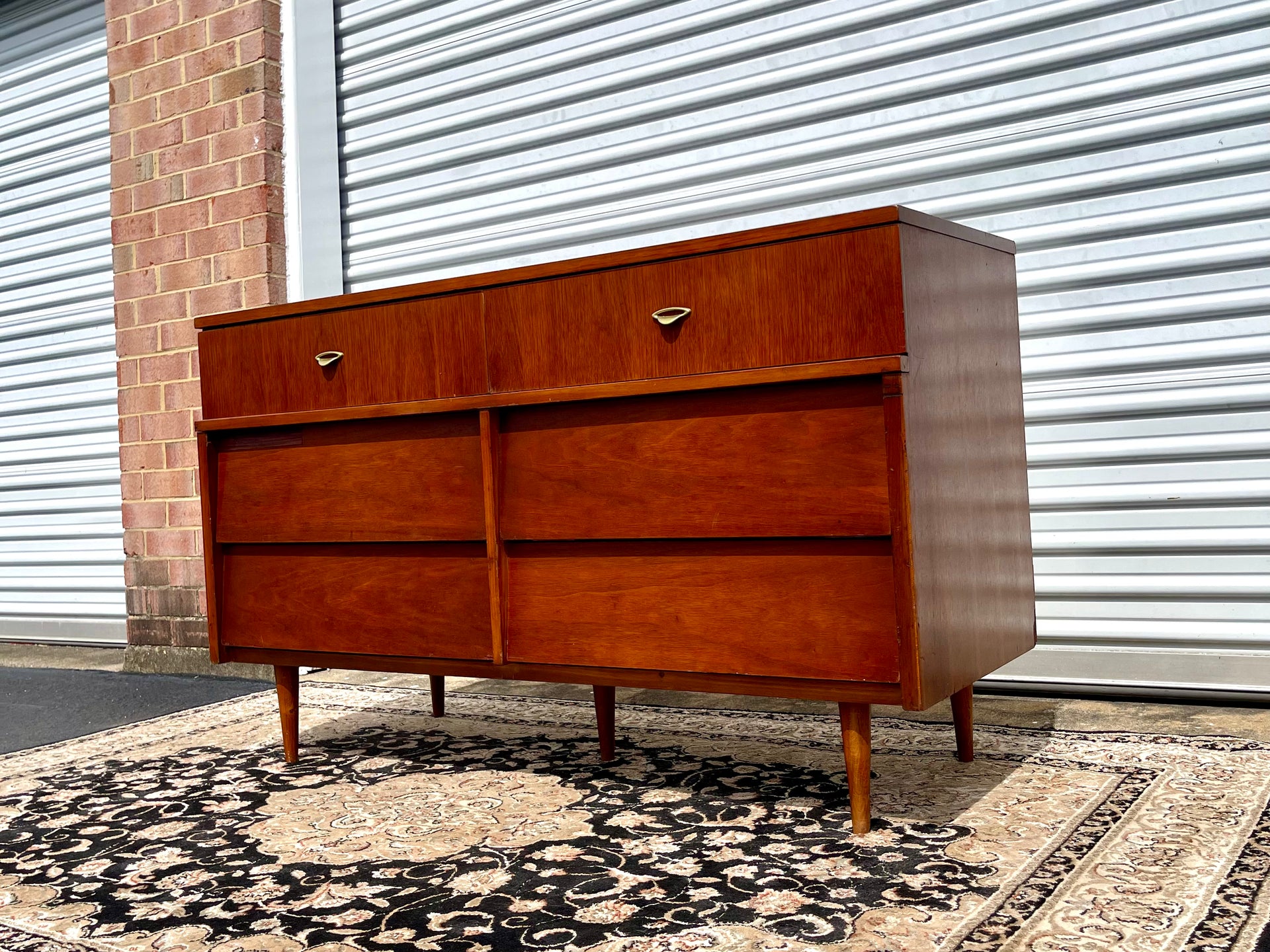 Mid Century Modern Lowboy Dresser