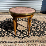 Authentic Italian Marble Louis XVI Style Occasional Table