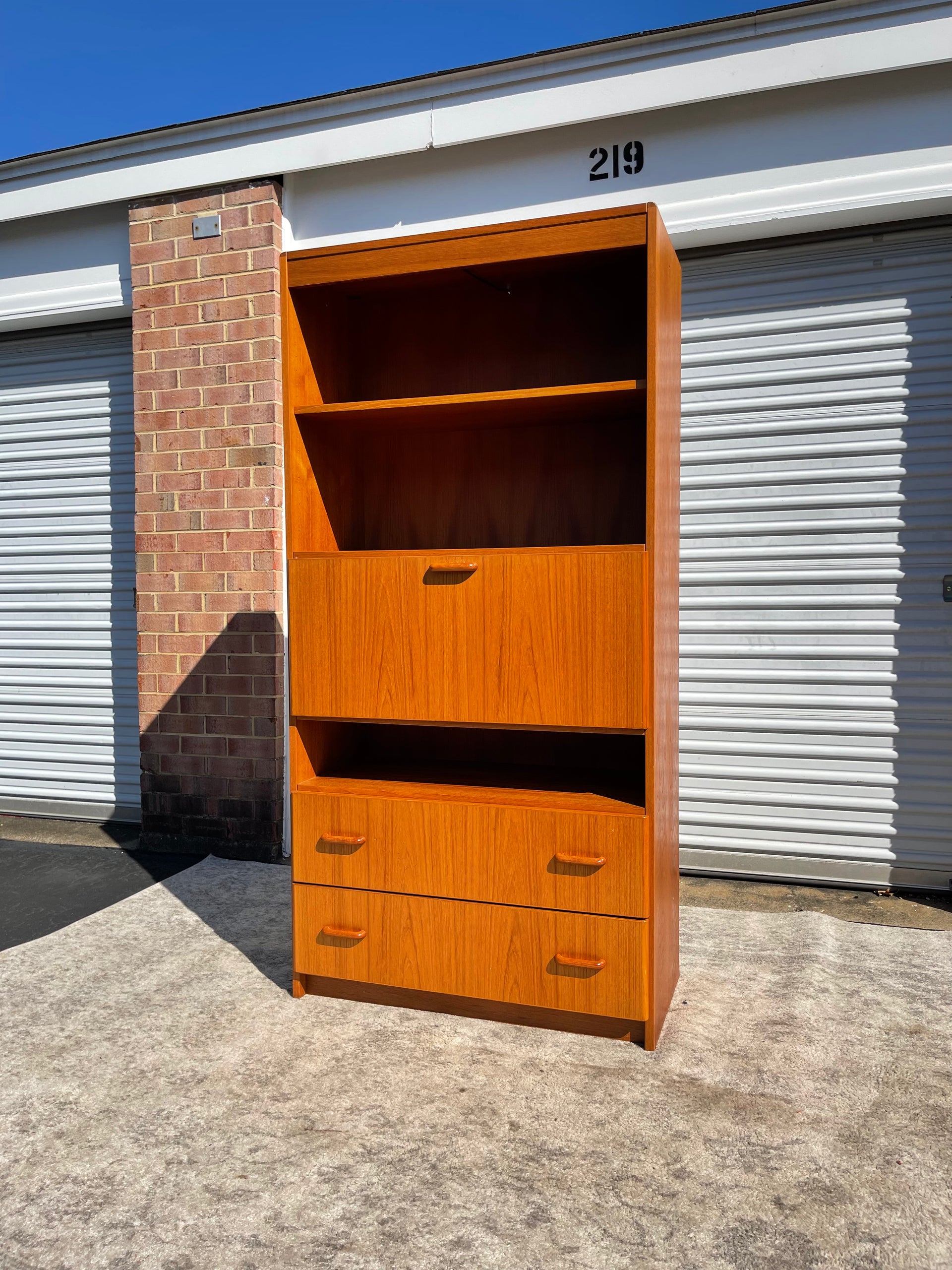 Danish Teak Jesper Wall Unit