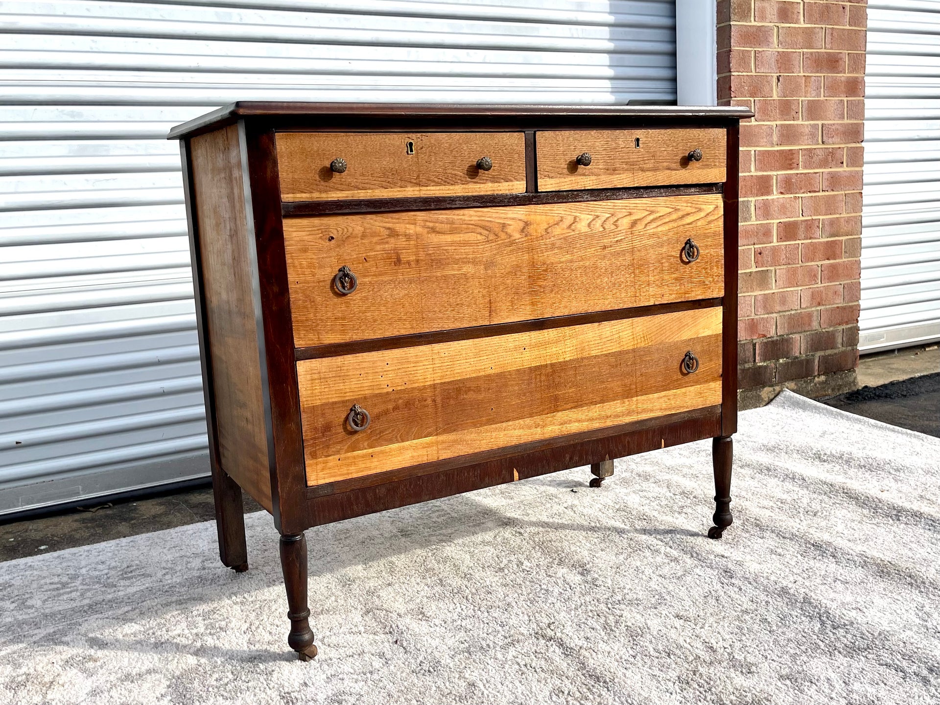 Refinished Antique Shabby Chic Dresser