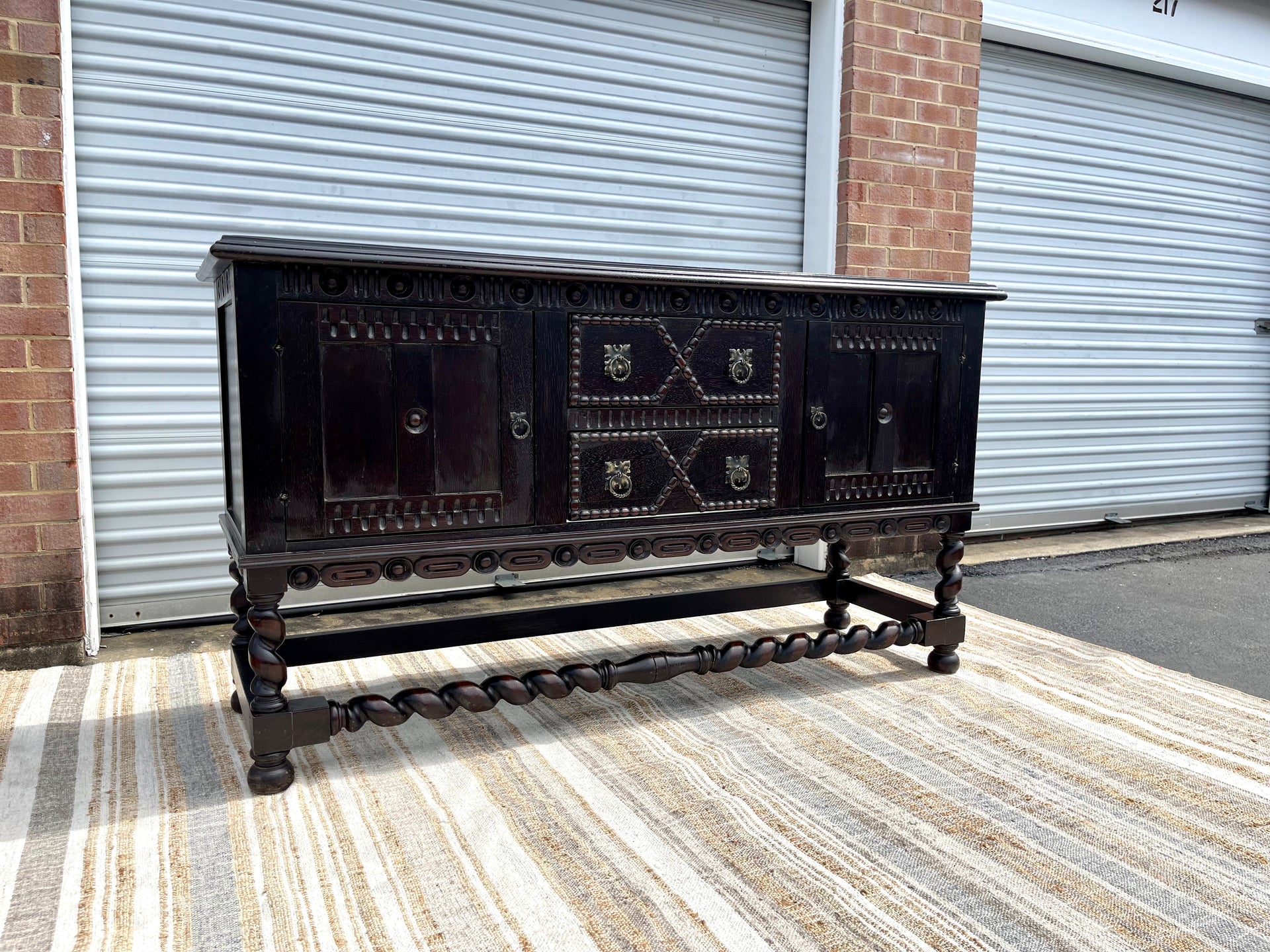 Espresso Mission Style Server from Belle Escape