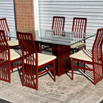 Danish Rosewood Bentwood Dining Chairs
