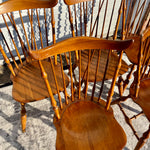 Nichols & Stone V Backed Pine Dining Chairs